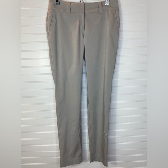NEW Eileen Fisher Silver Slim Pants Small Sustainable Tencel Zip $208 - Picture 1 of 9